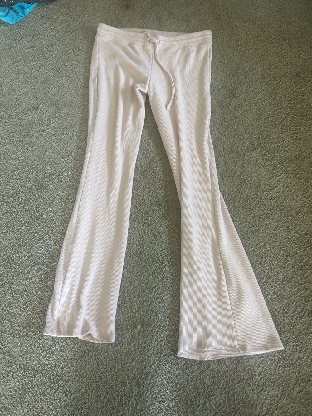Gilly Hicks Pale Pink Flared Lounge Pants